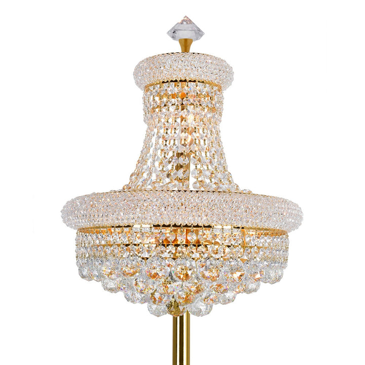 Empire - 8 Light Floor Lamp with Crystals by CWI Lighting - view 9