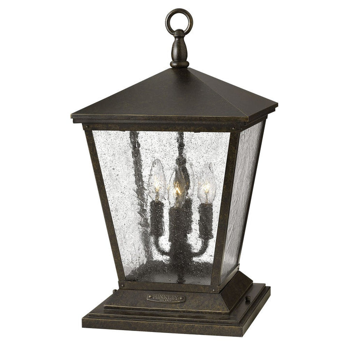 Trellis Medium Pier Mount Lantern