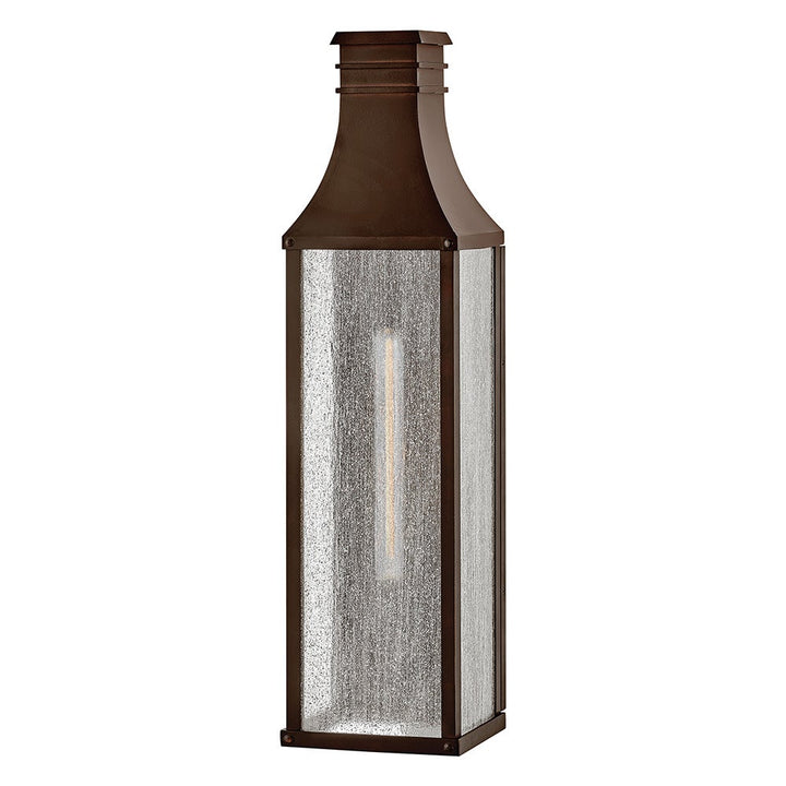 Beacon Hill Outdoor Wall Light in Blackened Copper by Hinkley