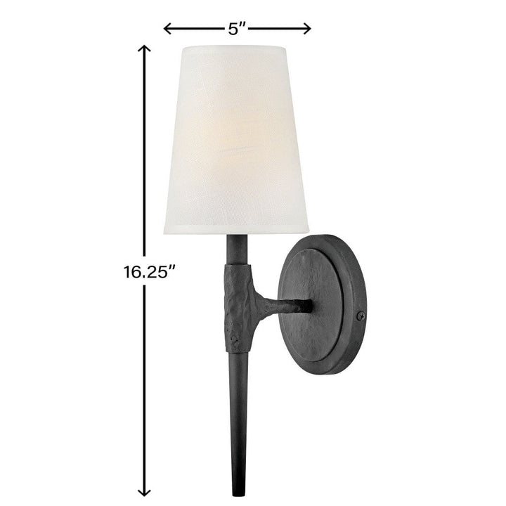 Beaumont Medium Single Light Sconce