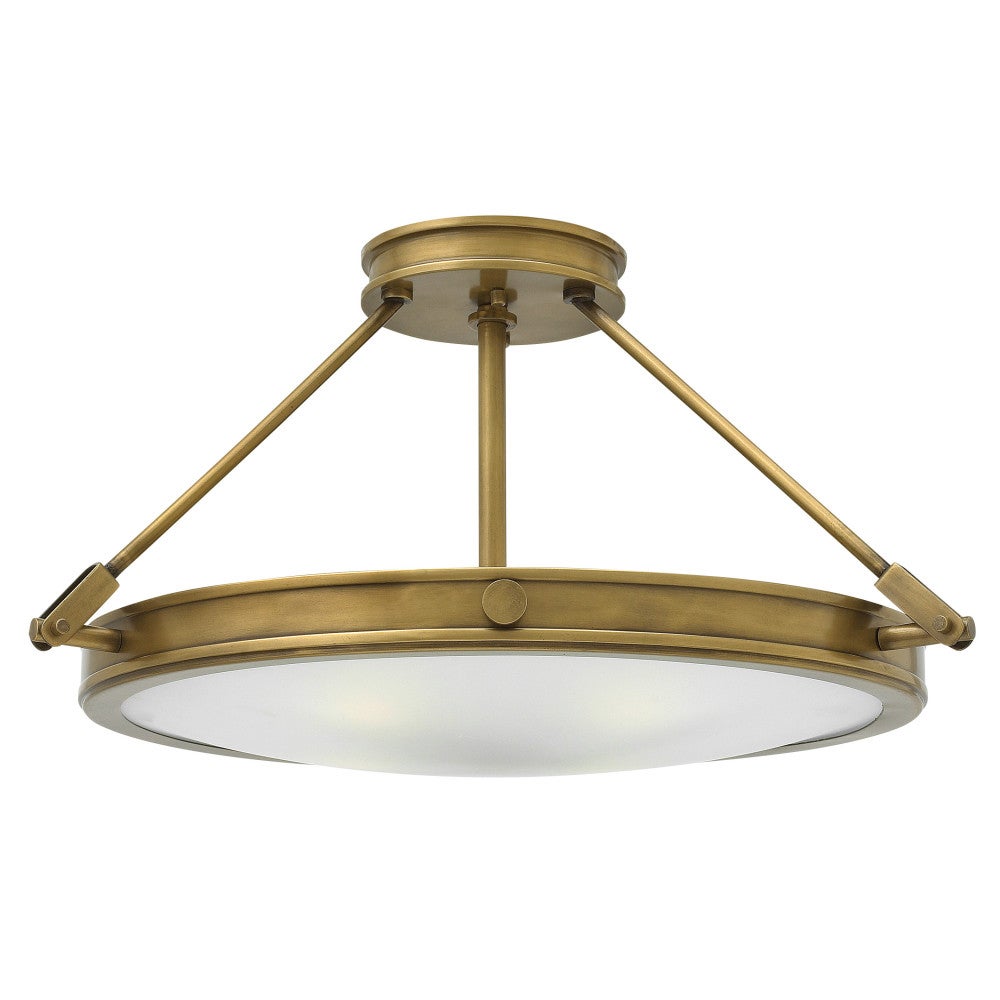 Collier Medium Semi-Flush Mount