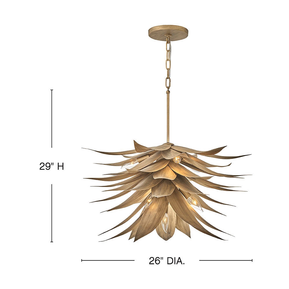 Agave Chandelier