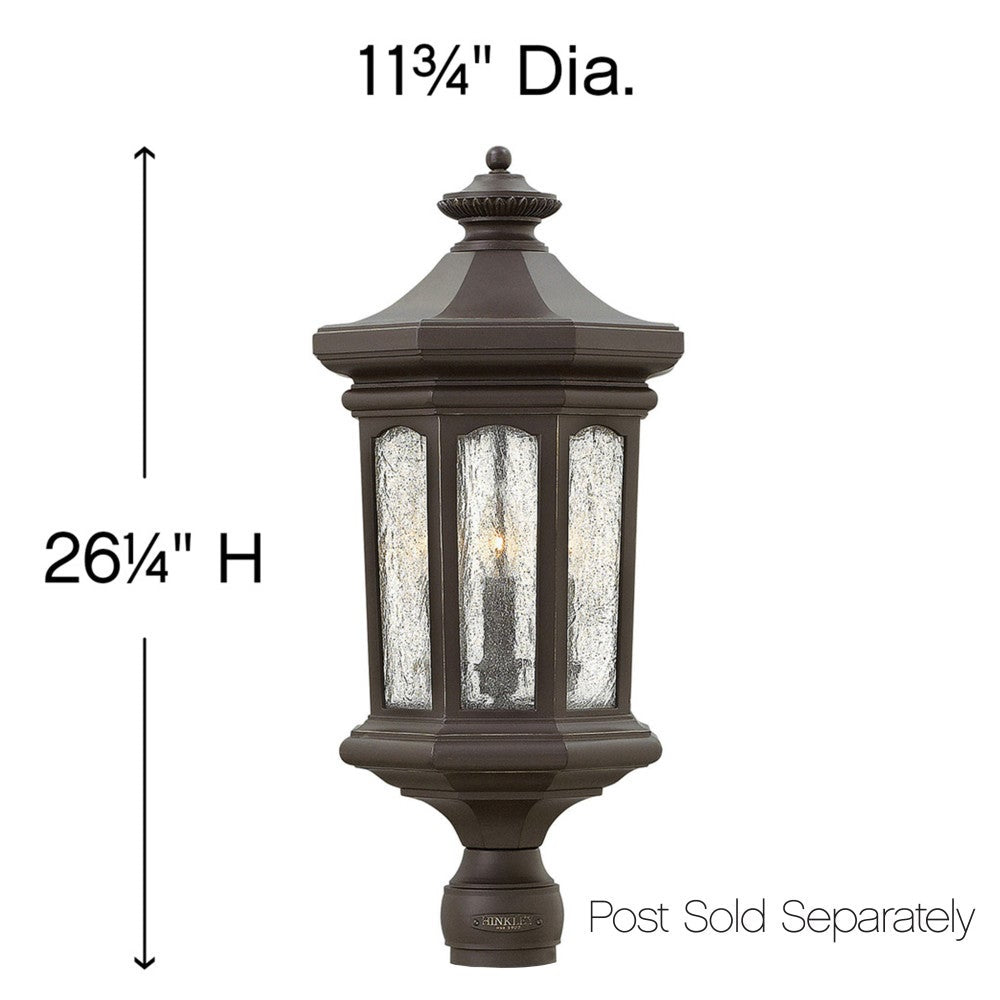 Raley Extra Large Post Mount Lantern