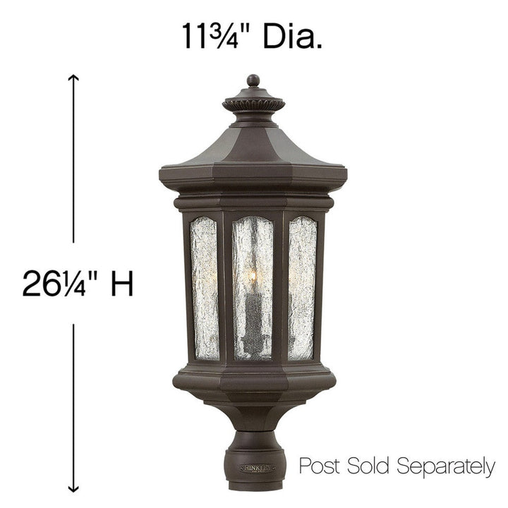 Raley Extra Large Post Mount Lantern