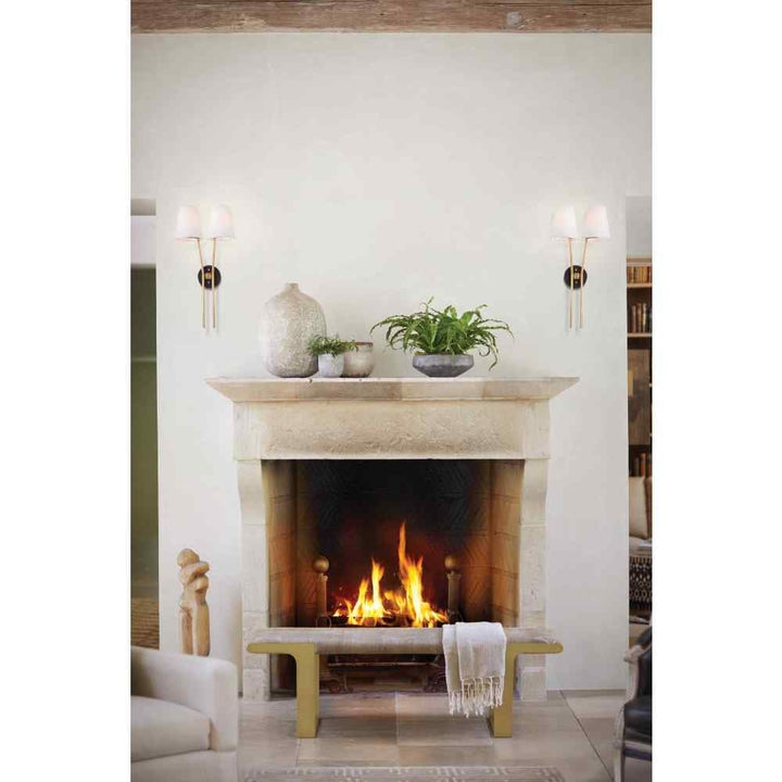 Aston Large Two Light Sconce