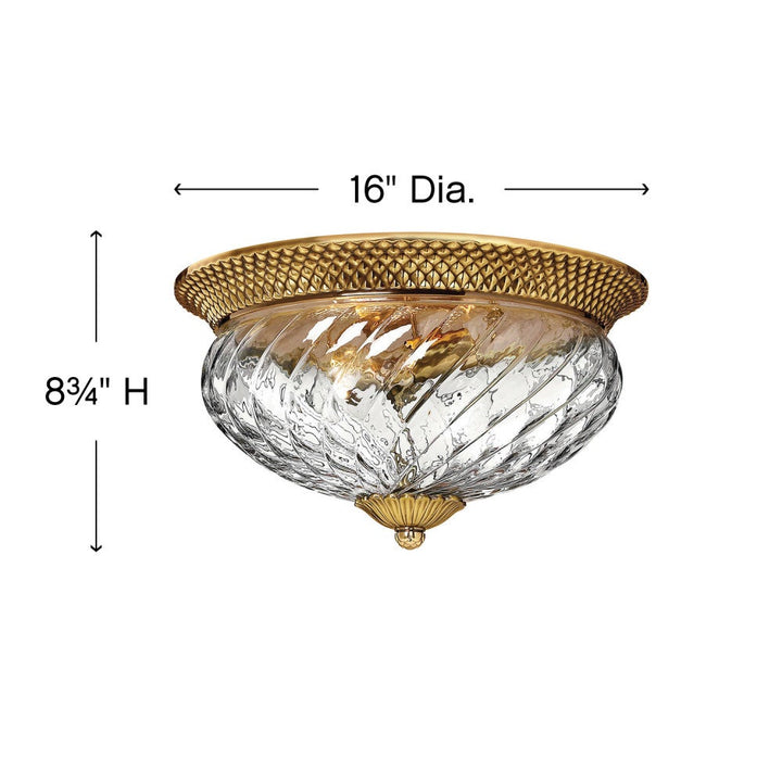 Plantation Flush Mount