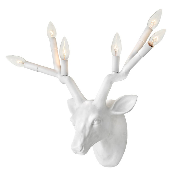 Stag Large Six Light Sconce