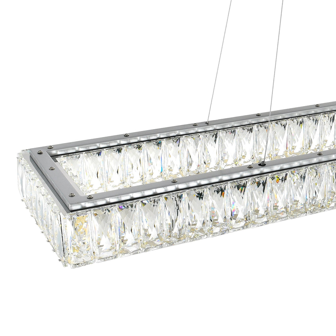 Felicity - LED Chandelier with Crystals