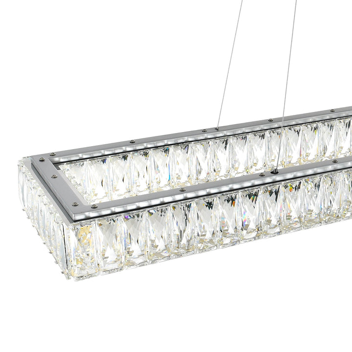 Felicity - LED Chandelier with Crystals