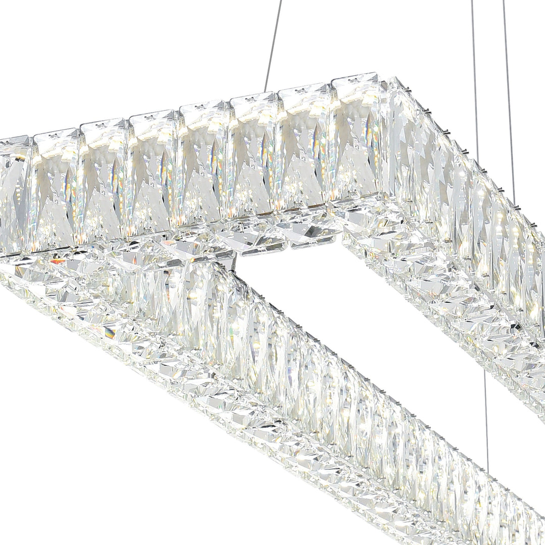 Felicity - LED Chandelier with Crystals