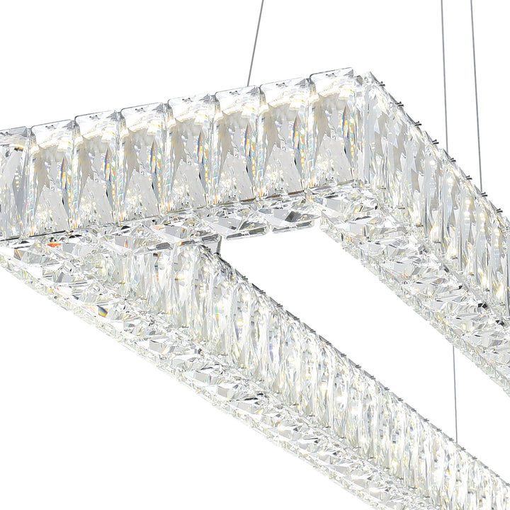 Felicity - LED Chandelier with Crystals