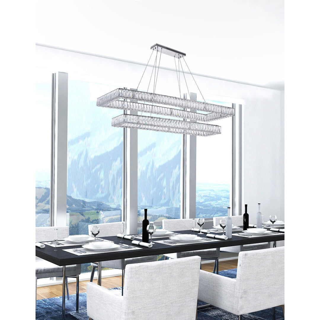 Felicity - LED Chandelier with Crystals