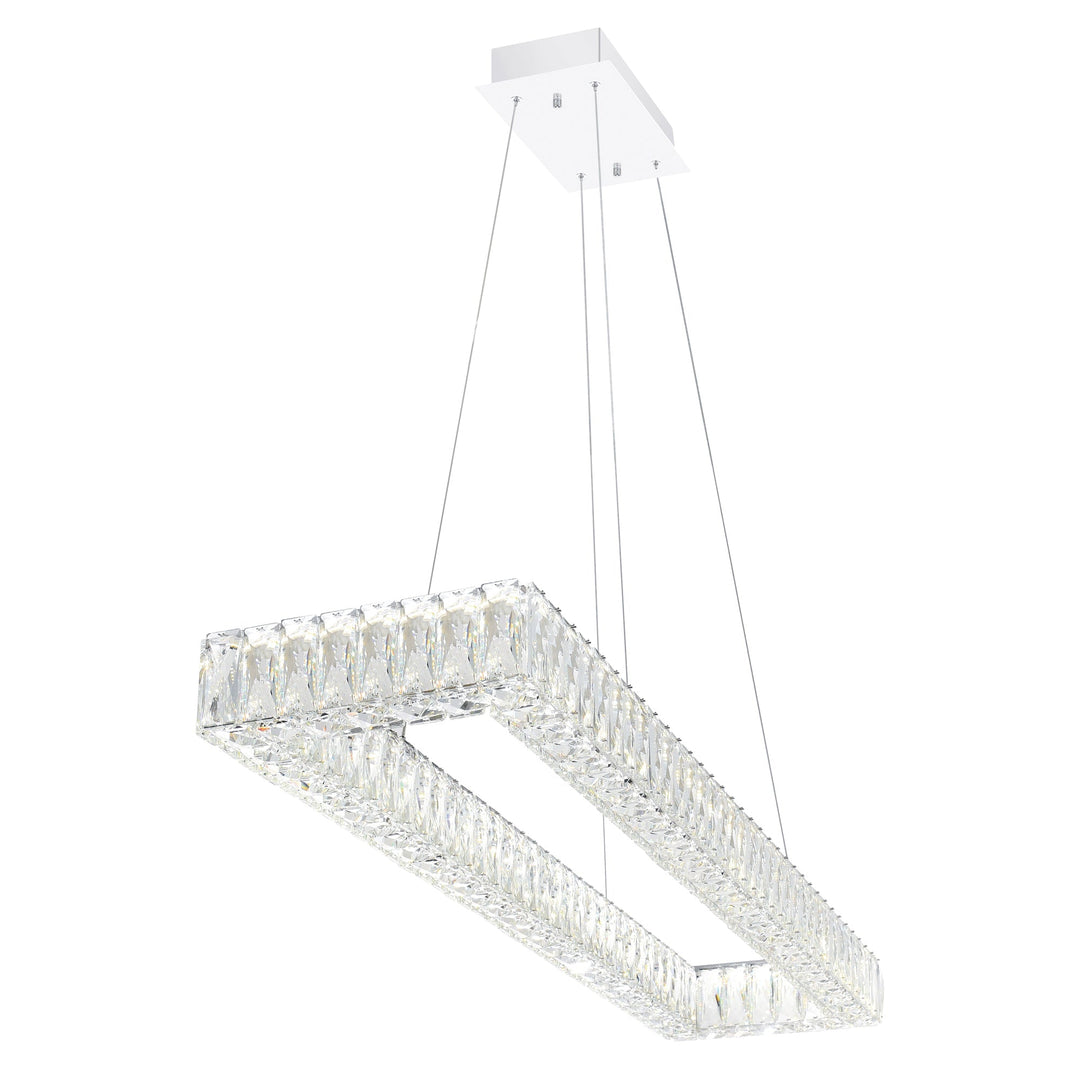 Felicity - LED Chandelier with Crystals