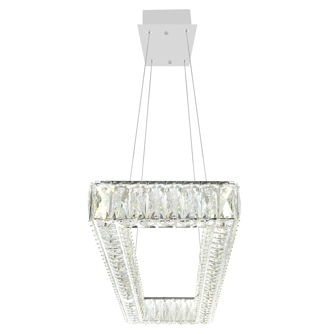 Felicity - LED Chandelier with Crystals