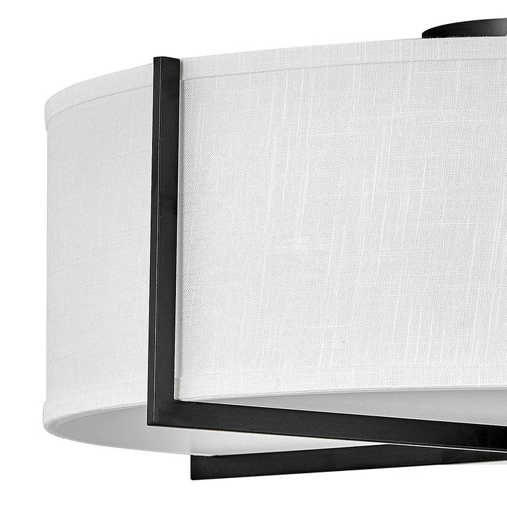 Axis Off White Semi-Flush Mount
