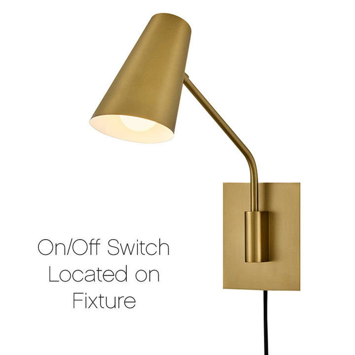 Bray Medium Swing Arm Single Light Sconce