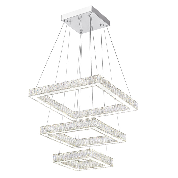 Florence - LED Chandelier with Crystals