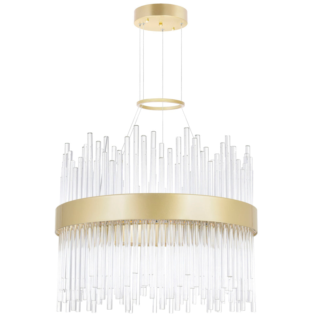 Genevieve - LED Chandelier with Crystals