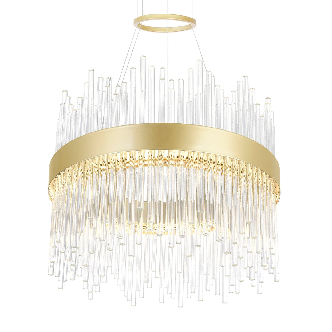 Genevieve - LED Chandelier with Crystals
