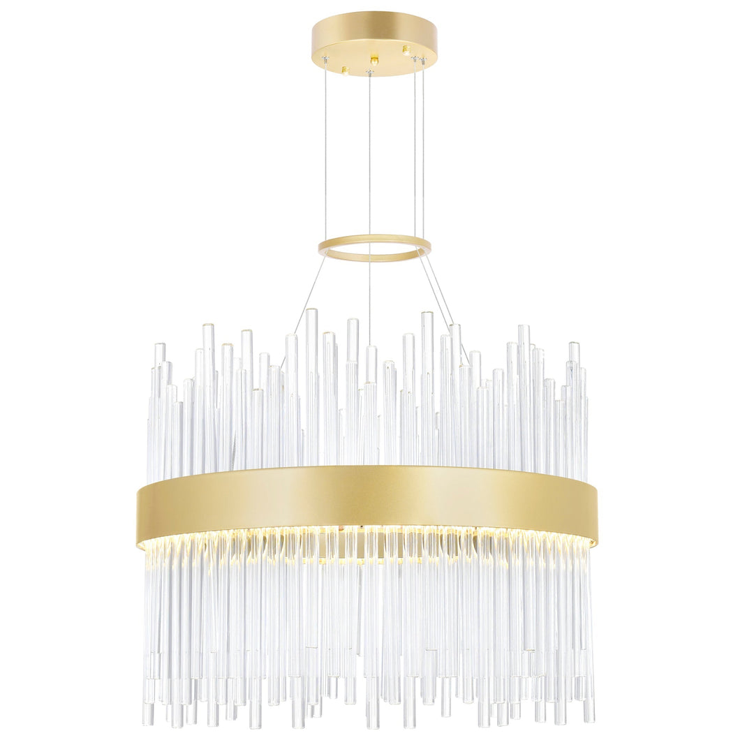 Genevieve - LED Chandelier with Crystals