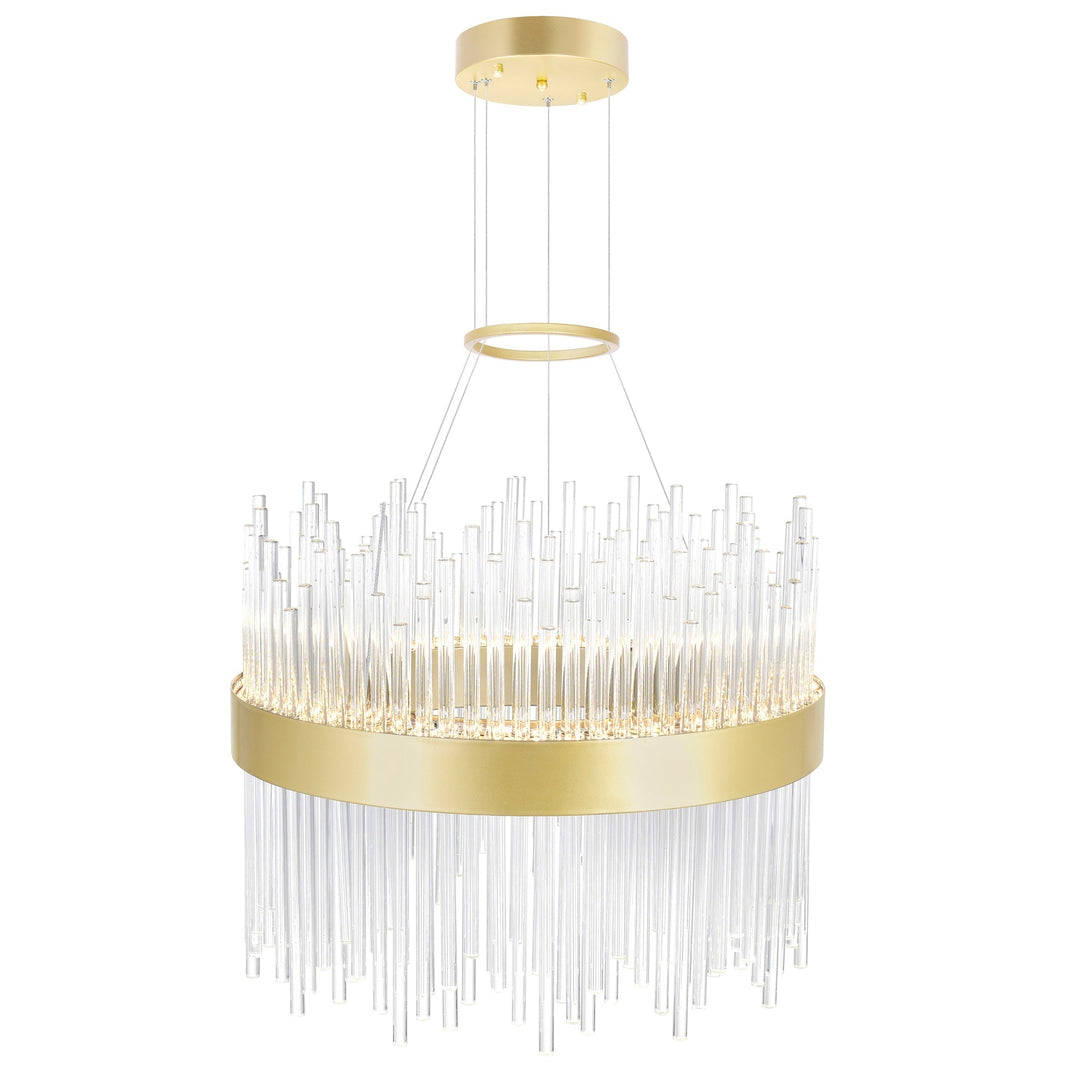 Genevieve - LED Chandelier with Crystals