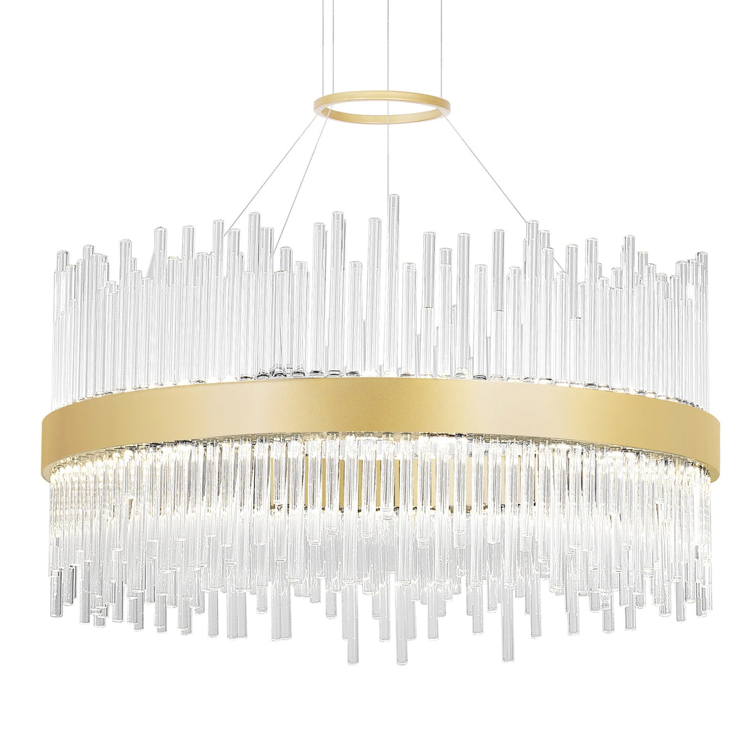 Genevieve - LED Chandelier with Crystals