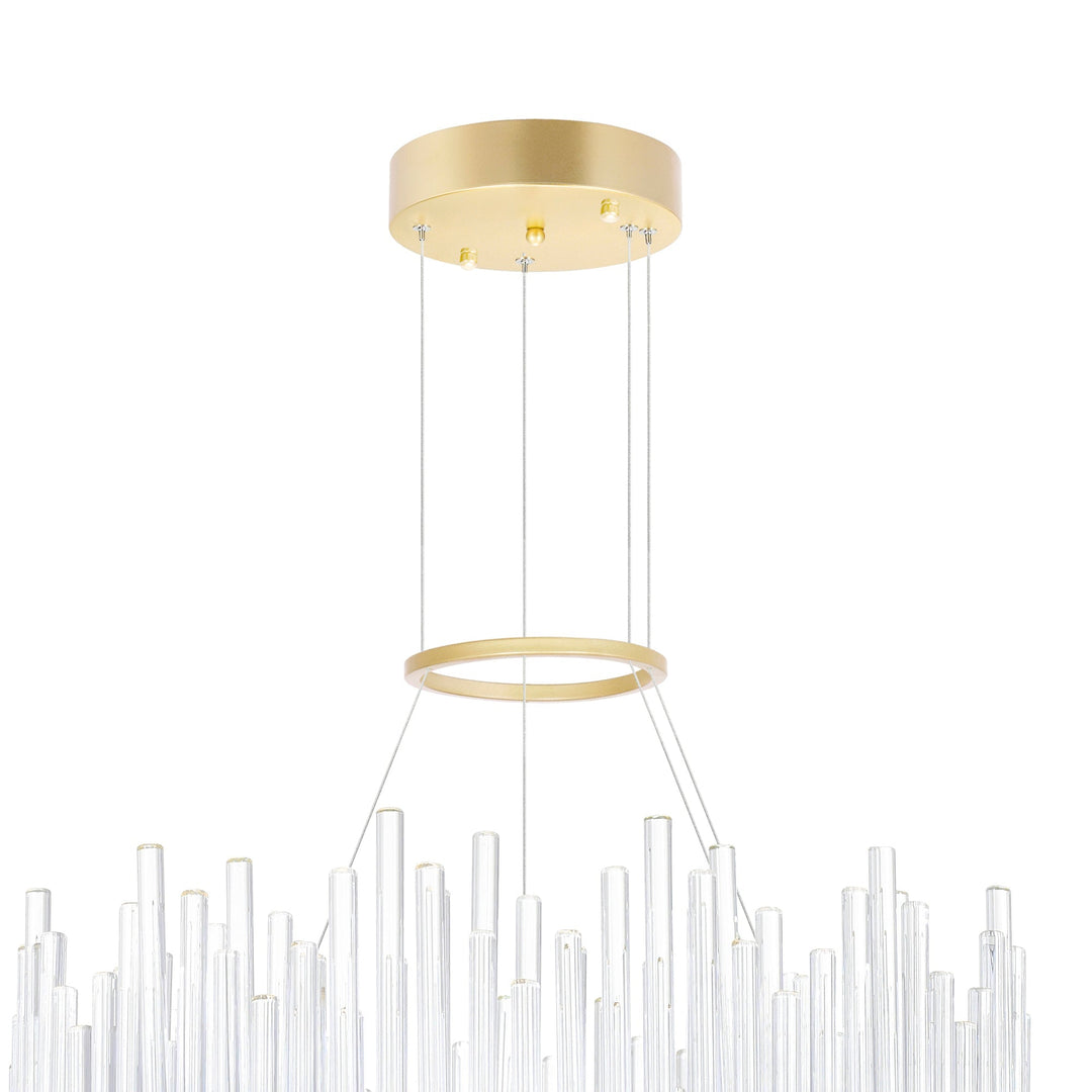 Genevieve - LED Chandelier with Crystals