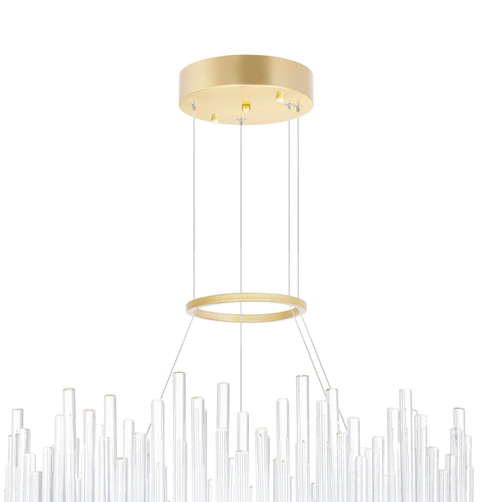 Genevieve - LED Chandelier with Crystals
