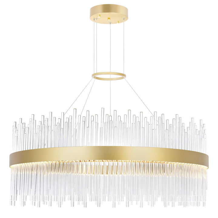 Genevieve - LED Chandelier with Crystals