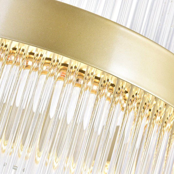 Genevieve - LED Chandelier with Crystals
