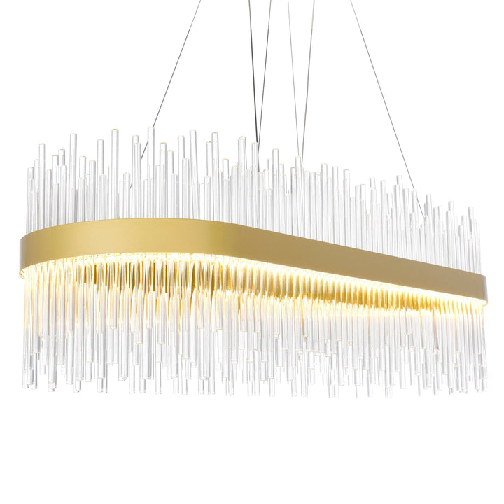 Genevieve - LED Chandelier with Crystals