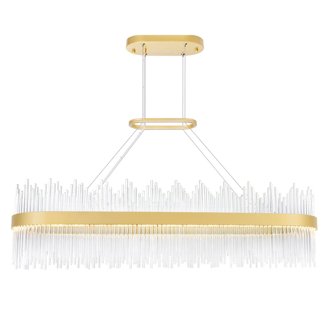 Genevieve - LED Chandelier with Crystals
