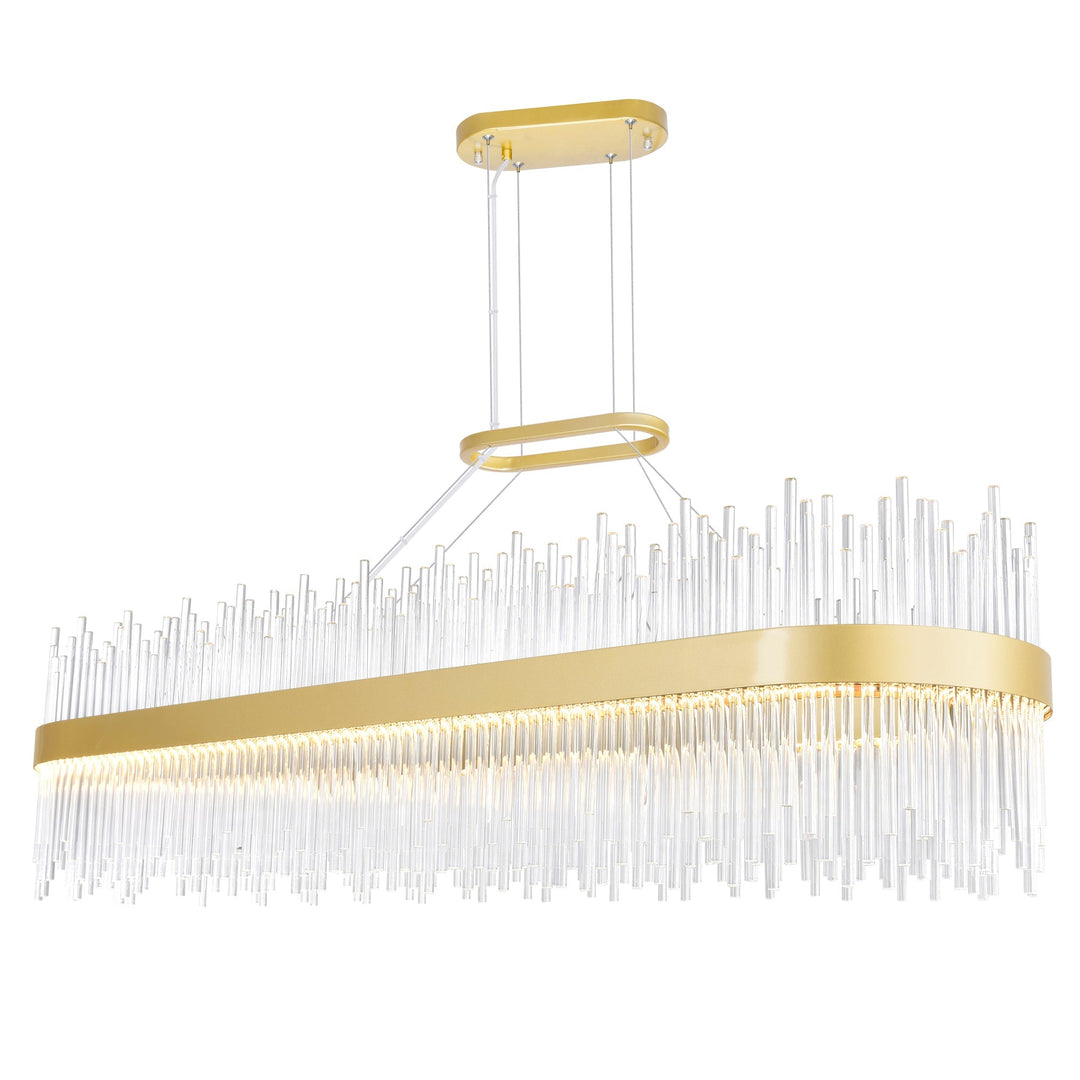 Genevieve - LED Chandelier with Crystals