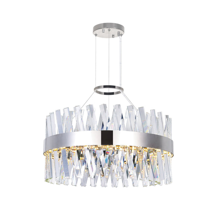 Glace - LED Chandelier with Crystals