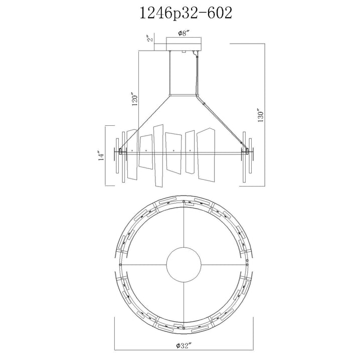 Guadiana - LED Chandelier