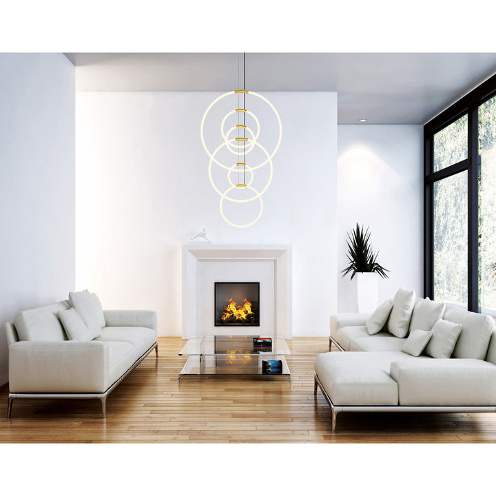 Hoops - LED Chandelier