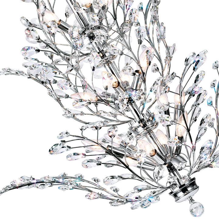 Ivy - Chandelier with Crystals