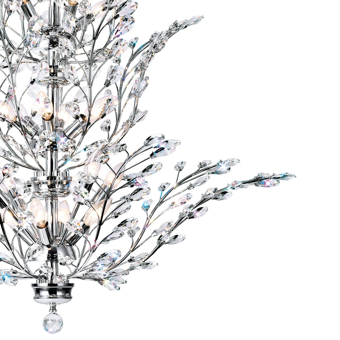 Ivy - Chandelier with Crystals