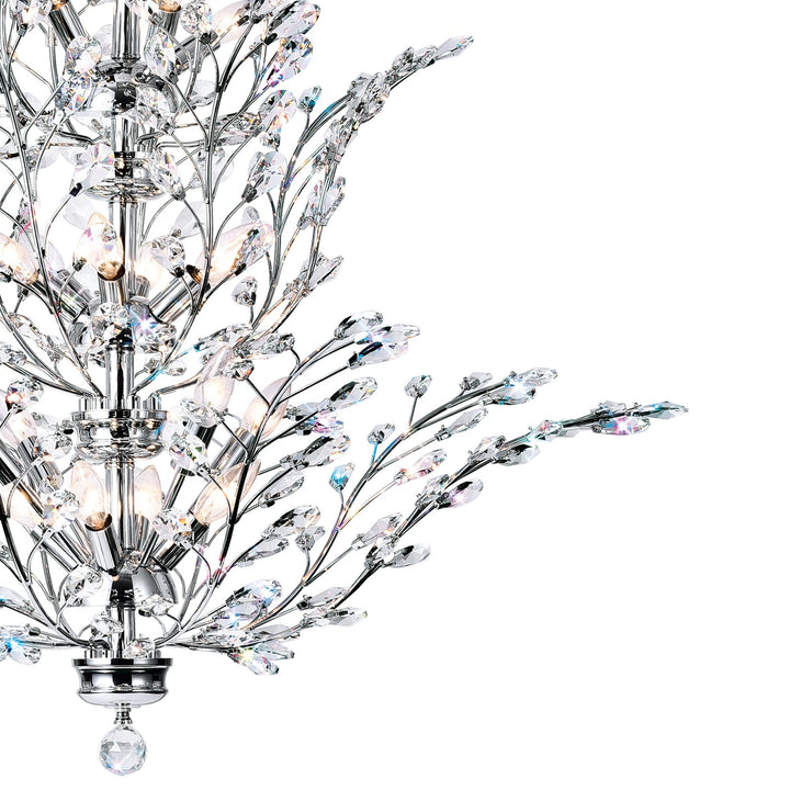 Ivy - Chandelier with Crystals