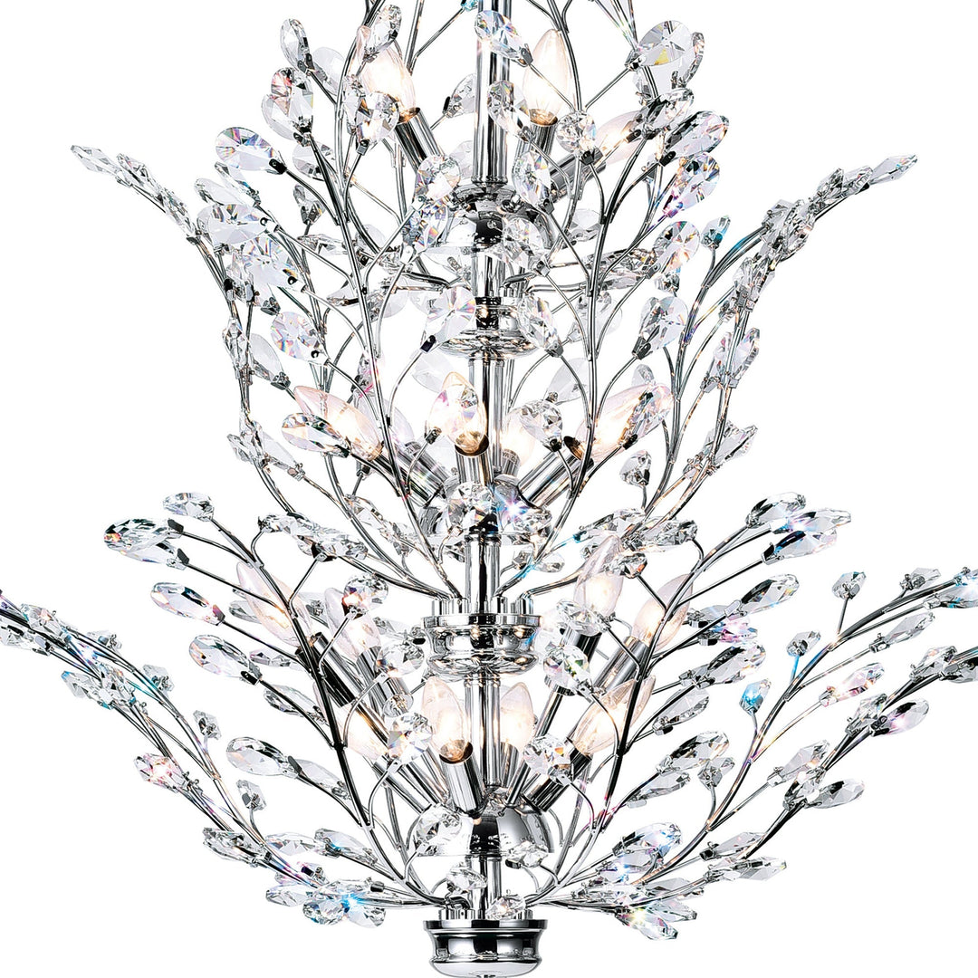 Ivy - Chandelier with Crystals