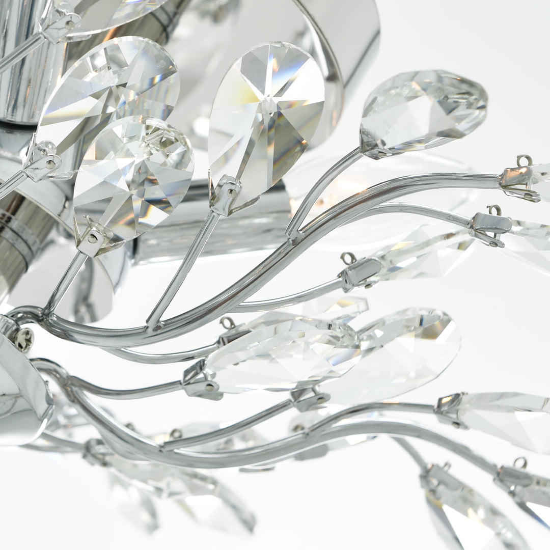 Ivy - Flush Mount with Crystals