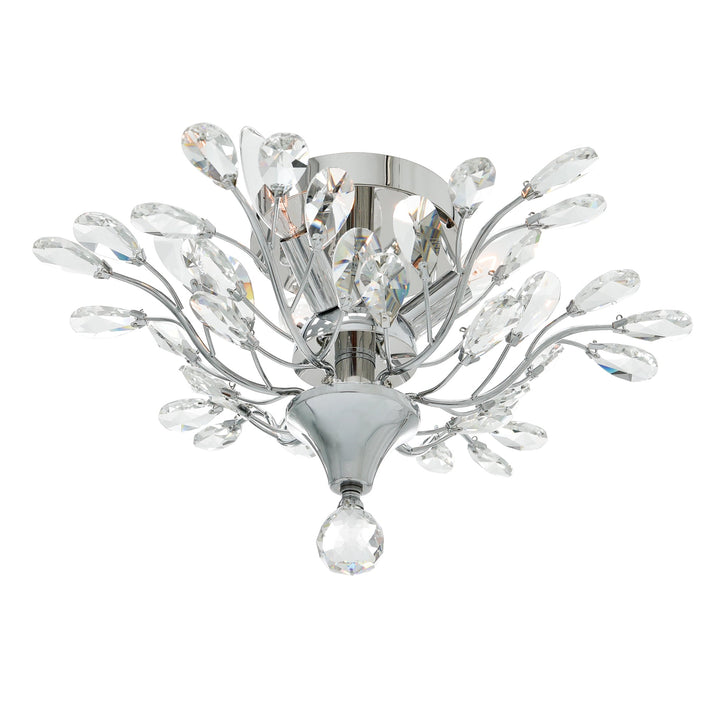 Ivy - Flush Mount with Crystals