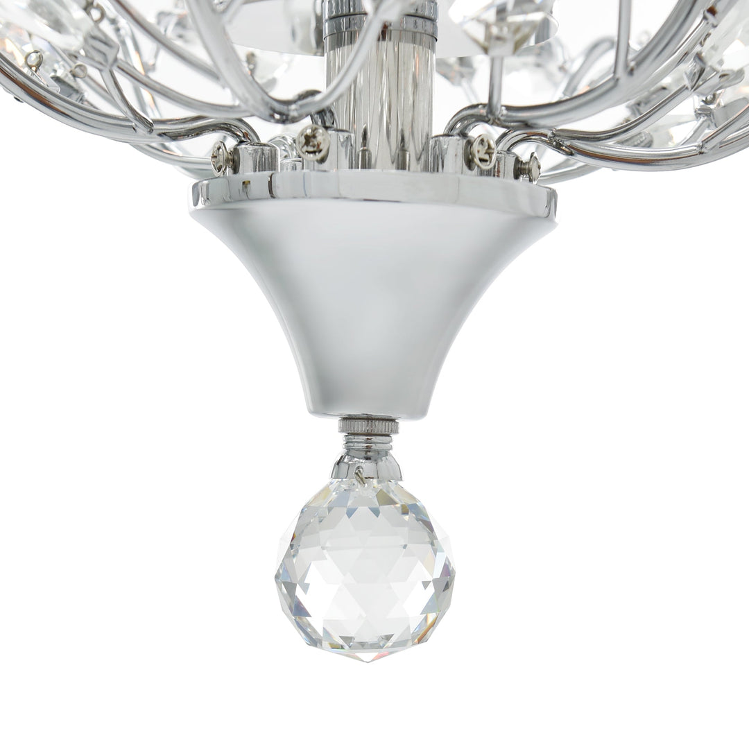 Ivy - Flush Mount with Crystals