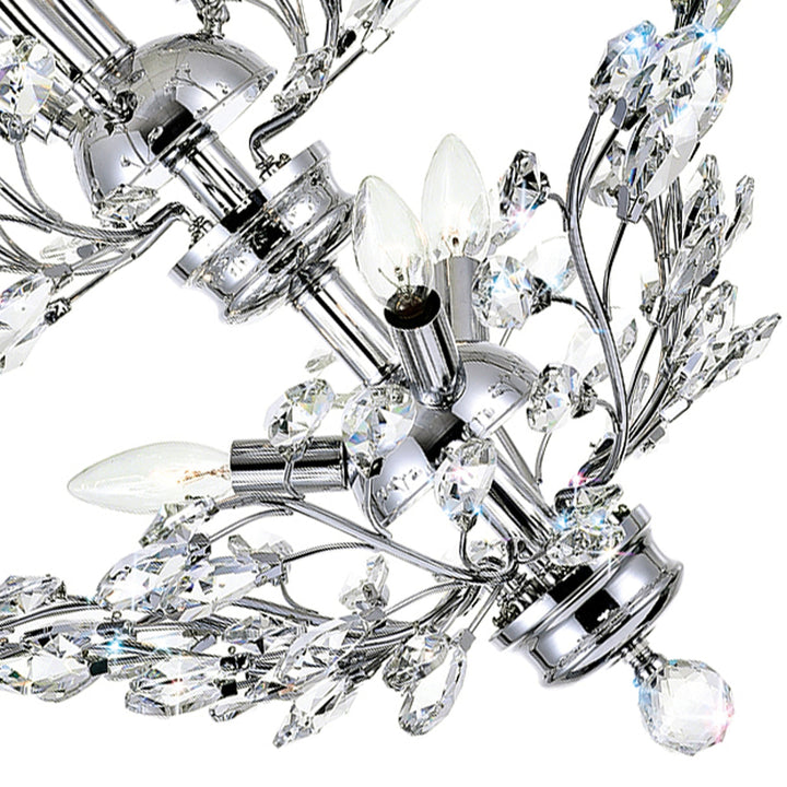 Ivy - Chandelier with Crystals