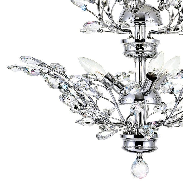 Ivy - Chandelier with Crystals
