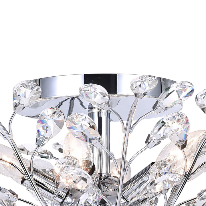 Ivy - Flush Mount with Crystals