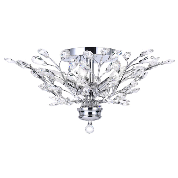 Ivy - Flush Mount with Crystals