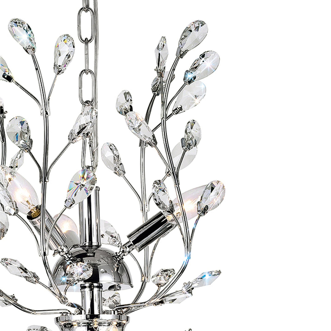 Ivy - Chandelier with Crystals