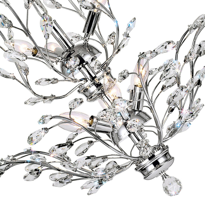Ivy - Chandelier with Crystals