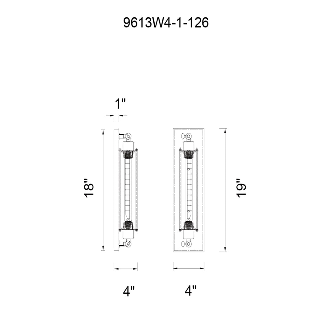 Kiera - 1 Light Wall Sconce